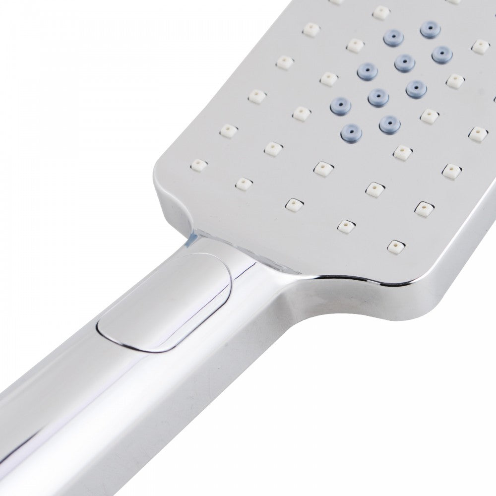 FUSION SQUARE HAND SHOWER | 3 FUNCTION | 4 COLOURS