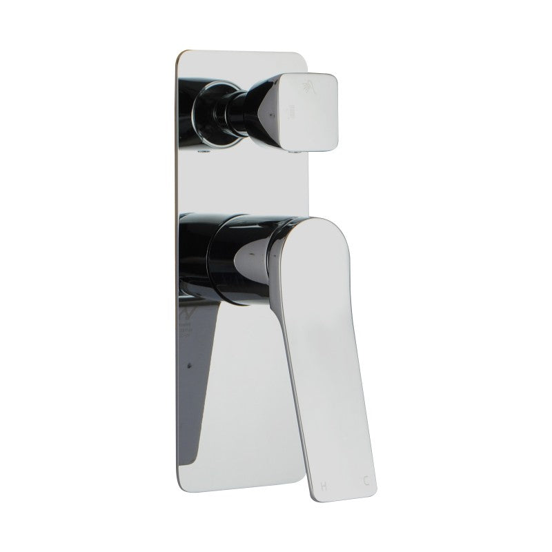 ELEGANCE SLIM DIVERTER SHOWER MIXER - 2 COLOURS