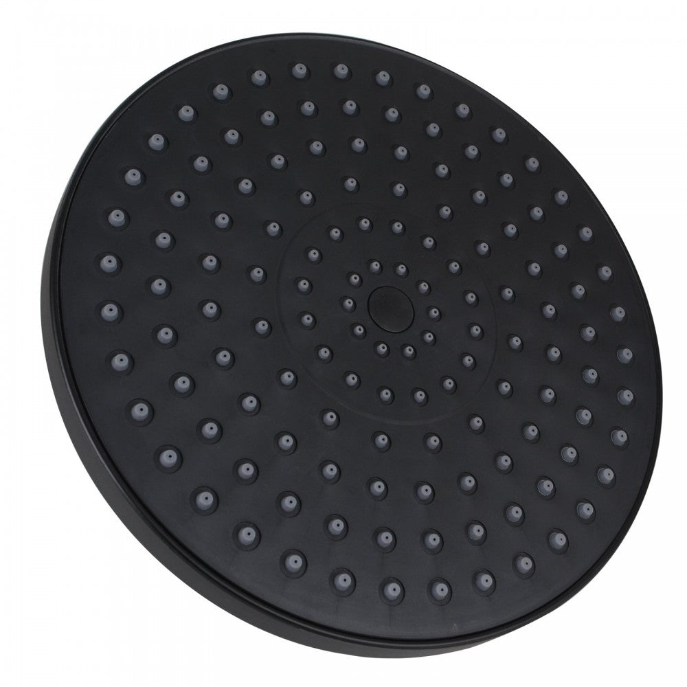 OPAL ROUND ABS RAINFALL SHOWER HEAD 200MM - 2 COLOURS