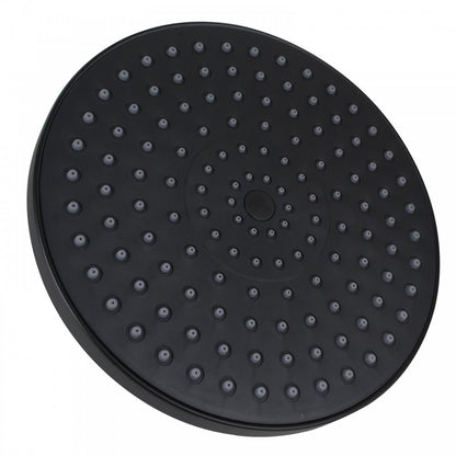 OPAL ROUND ABS RAINFALL SHOWER HEAD 200MM - 2 COLOURS