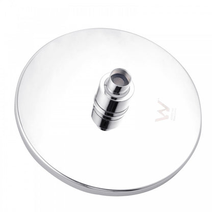 OPAL ROUND ABS RAINFALL SHOWER HEAD 200MM - 2 COLOURS