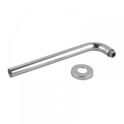 OPAL ROUND WALL MOUNT SHOWER ARM 400MM - 2 COLOURS