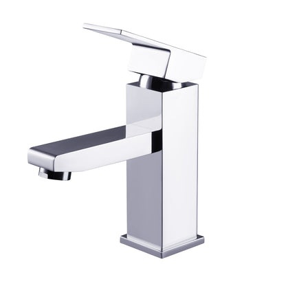 FUSION SLIM SQUARE BASIN MIXER - 2 COLOURS