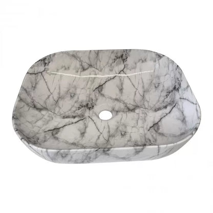 Marble Look Ceramic Basin – The Tile Collection™