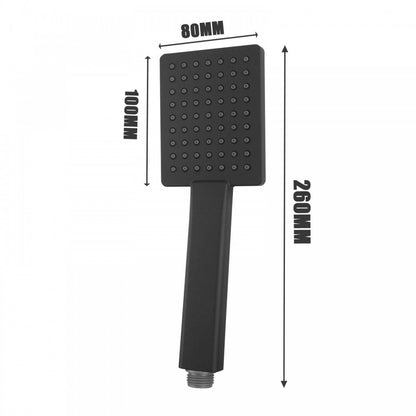 FUSION SQUARE DUAL RAIN SHOWER COLUMN - 5 COLOURS