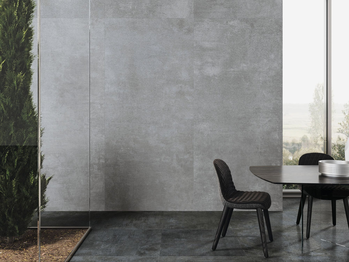 ONEWAY STEEL LAPPATO TILE 600X600MM - $89/sqm