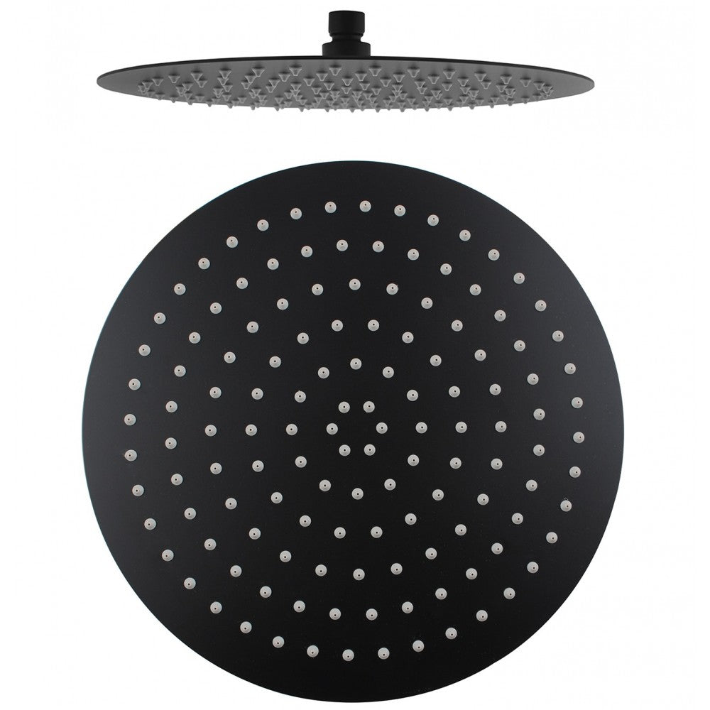 OPAL ROUND ULTRA SLIM STAINLESS STEEL RAIN SHOWER HEAD - 2 COLOURS